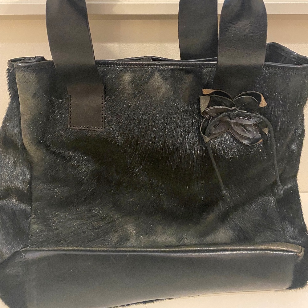 Lord & Taylor horse hair bag